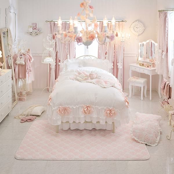 ローズシャンデリア(6灯)｜かわいいお姫様インテリア家具・雑貨の通販