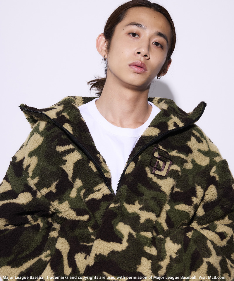 MLB】ZIPフーディーボアブルゾン｜BACK TO THE FIELD バックトゥザ