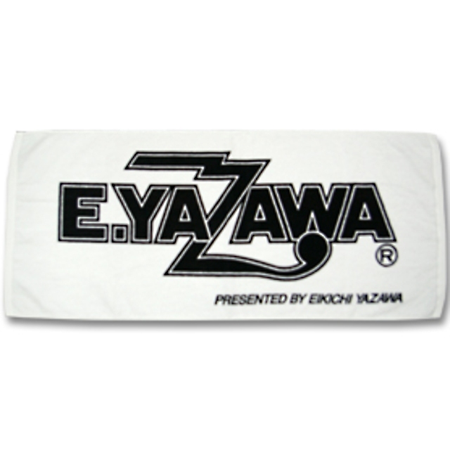 フェイスタオル(ロゴ)ホワイト/ブラック｜DIAMOND MOON通信販売｜矢沢