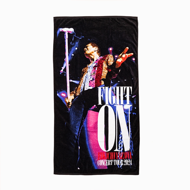 スペシャルビーチタオル(FIGHT ON2024)｜DIAMOND MOON通信販売｜矢沢