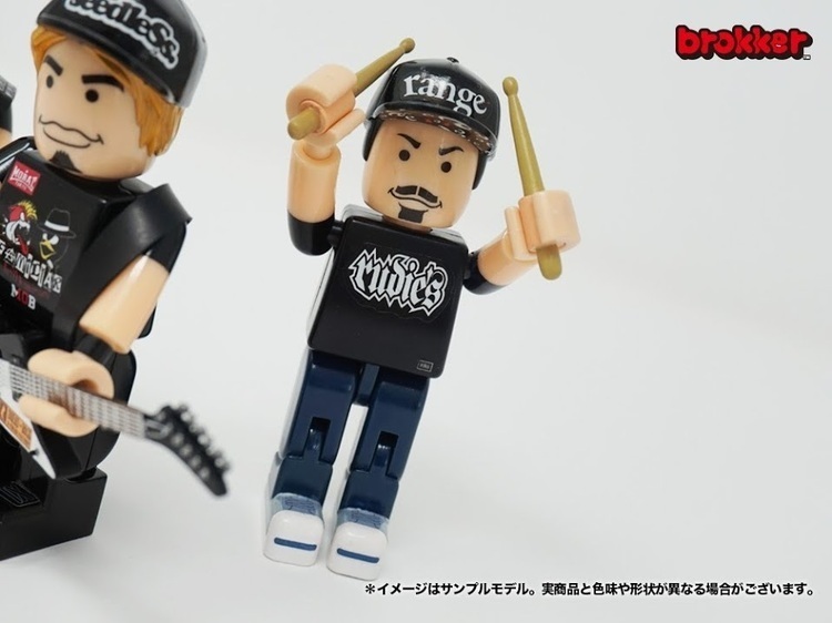 10-FEETのブロックトイ「brokker」が登場。「京都大作戦」にて商品展示