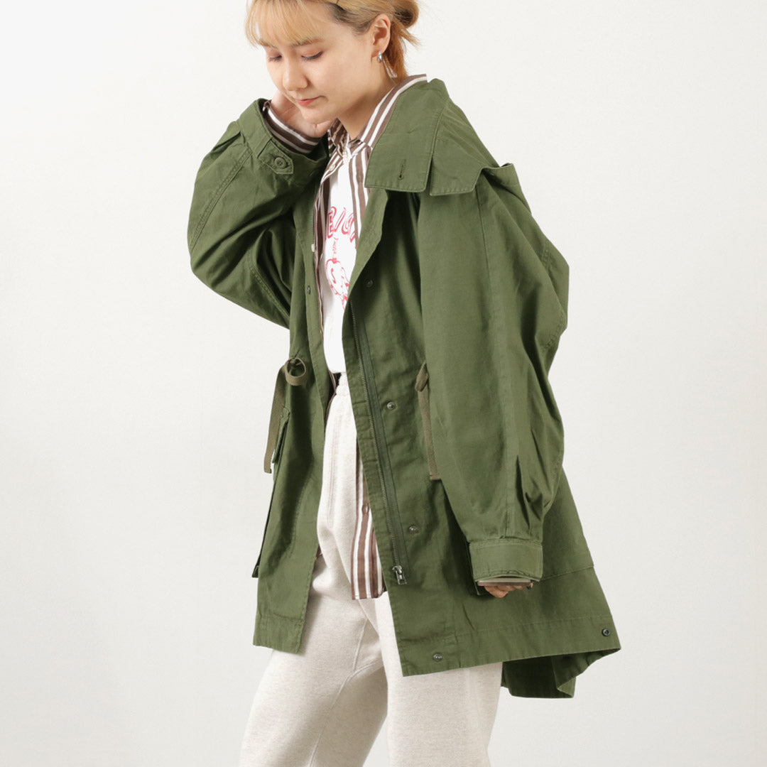 50％OFF】JOHNBULL（ジョンブル） 硫化 リップ ミリタリーモッズコート