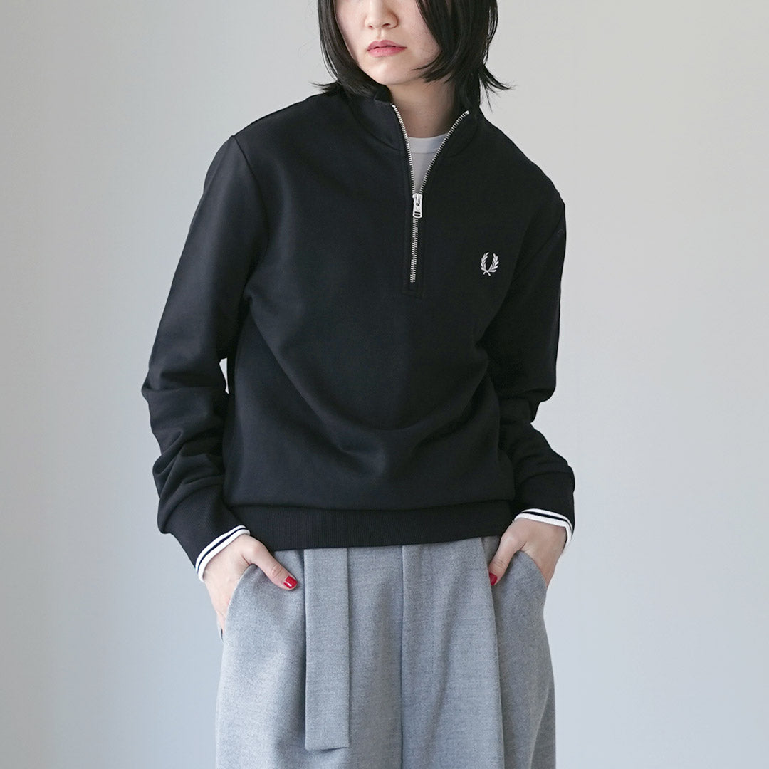 FRED PERRY（フレッドペリー） ハーフジップ スウェットシャツ