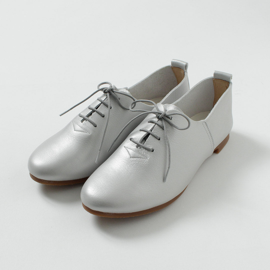 RAMBLE DANCE（ランブルダンス） シュリンクレザー レースアップ