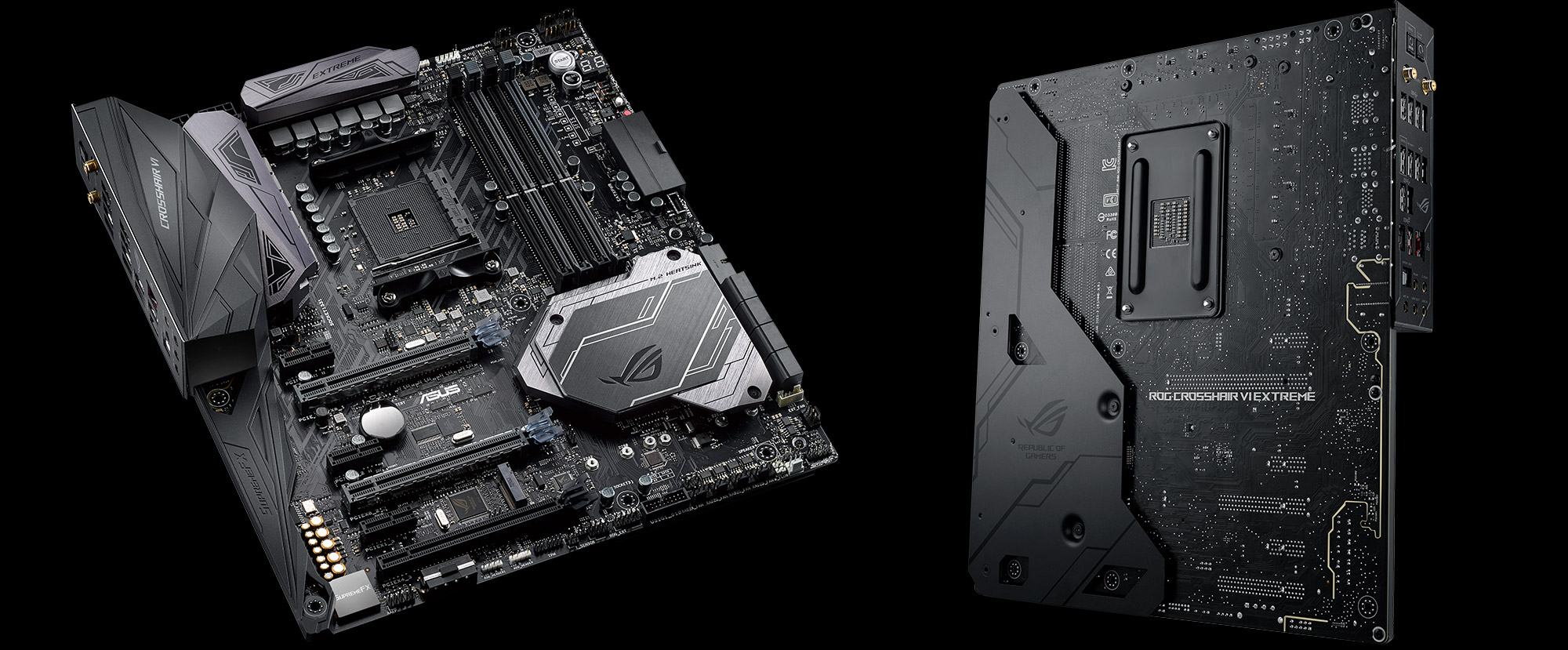 The ROG Crosshair VI Extreme motherboard takes Ryzen to the, well