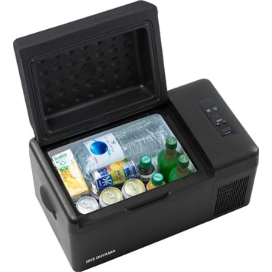 ポータブル冷蔵庫 20L ブラック DC12V24V共用 IPD-2A-B アイリス