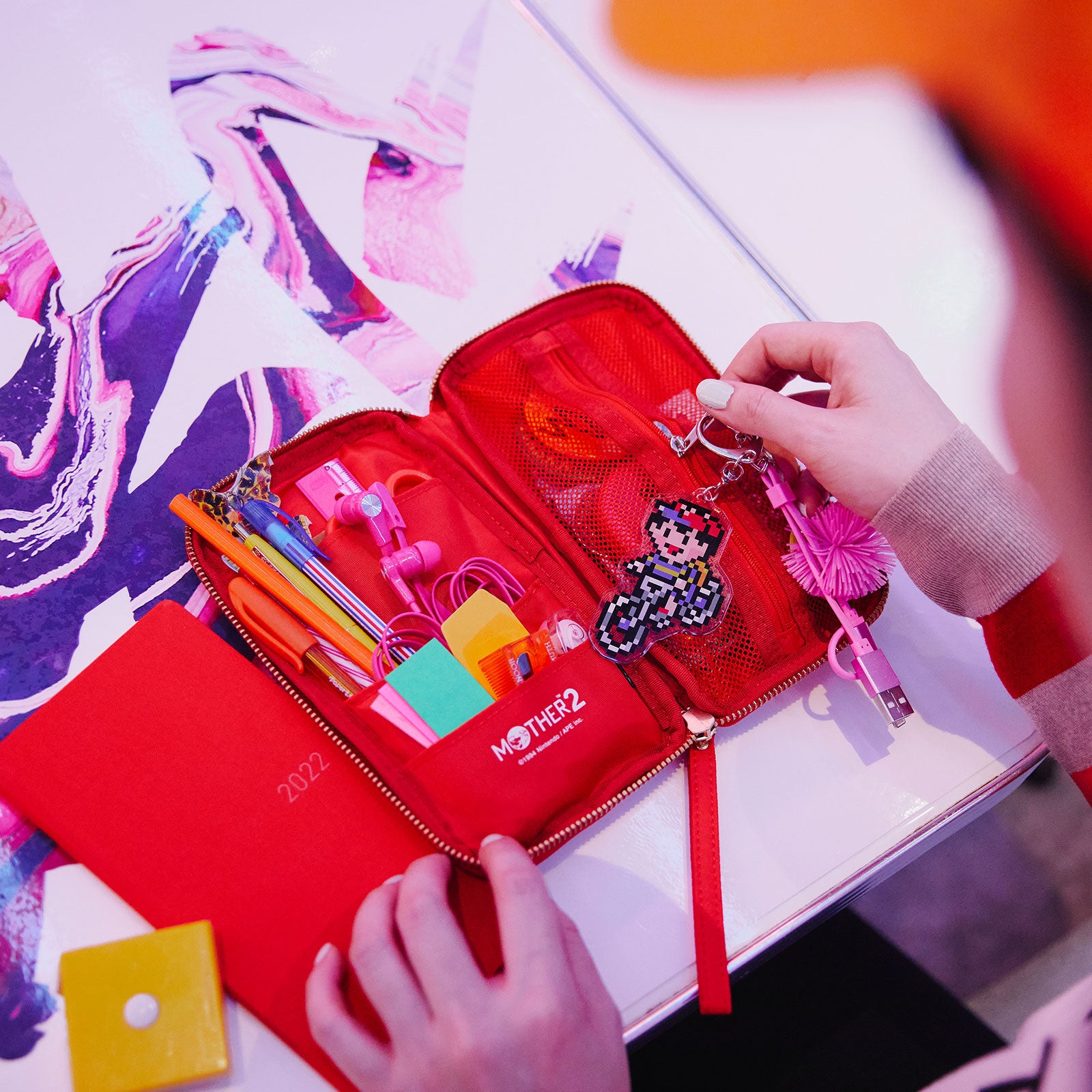 ちいさいひきだしポーチ MOTHER2 CAST - ほぼ日MOTHERプロジェクト