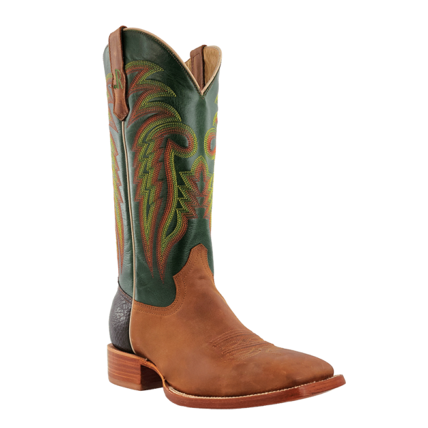 Men's Cowhide Wide Square 13