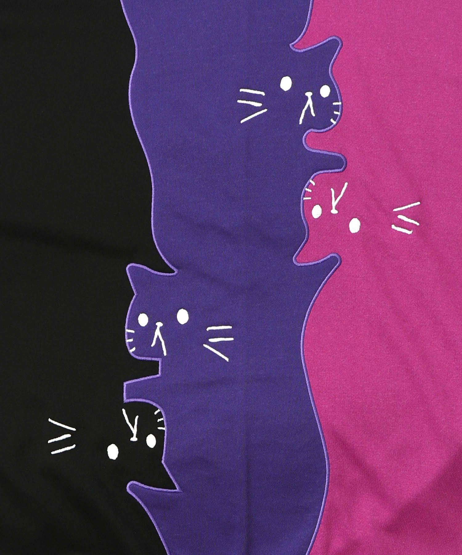 353116：ネコバイカラー切替プルオーバーの通販-ScoLar