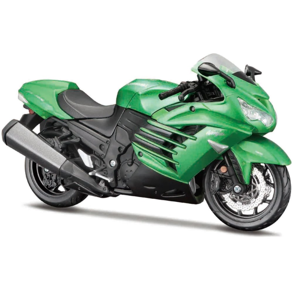 Welly 12167 - Kawasaki Ninja ZX-12R - 2001 (Green )