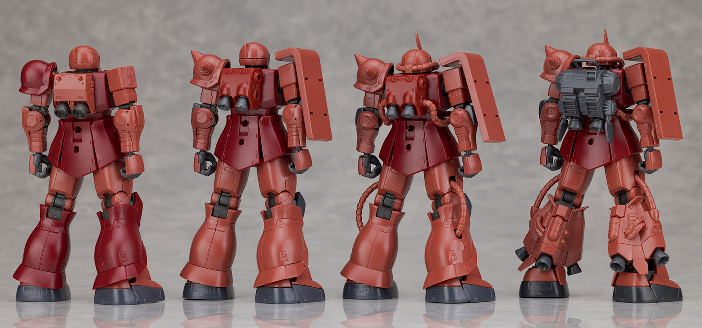 HG シャア専用高機動型ザクII レビュー