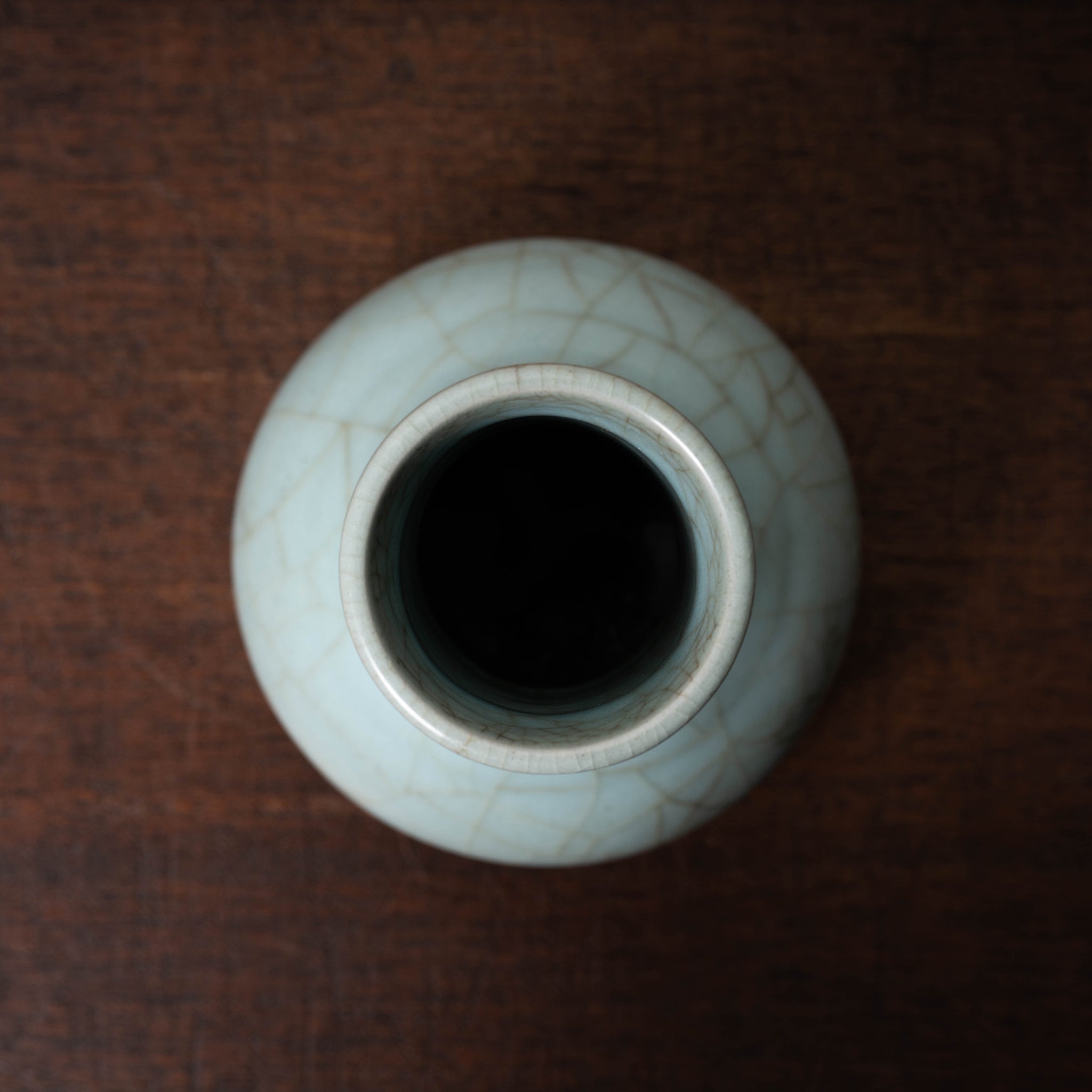 南宋官窯 青磁長頸瓶（青磁下蕪瓶） – 燦禾 SANKA