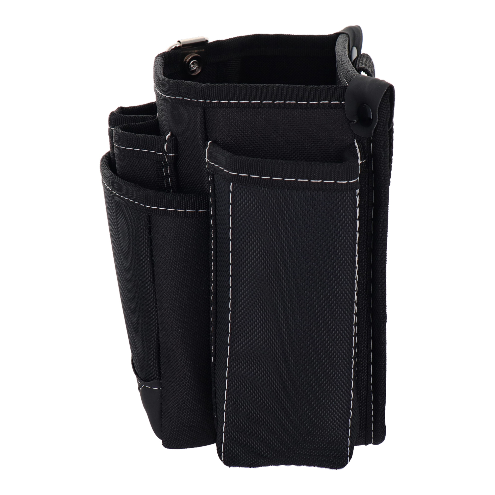 DT-26-BK 作業ベルト・収納袋 腰袋 腰袋 2段 水平器入れ付 ブラック