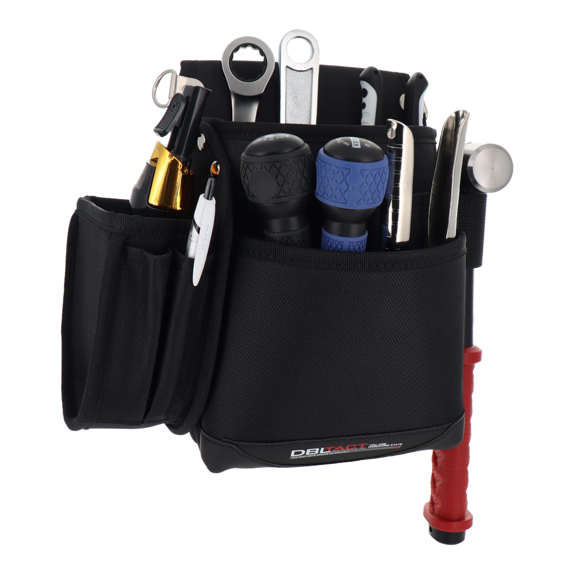 DT-32-BK 作業ベルト・収納袋 腰袋 ホルダー付き腰袋3段｜株式会社