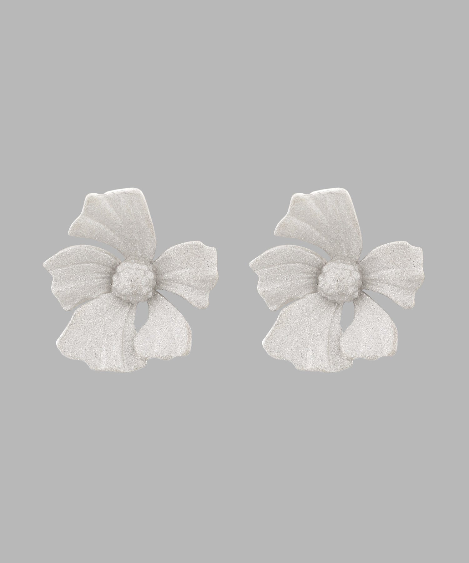 mimi33】フラワーピアス[silver925][Basic]｜アネモネ・シエナロゼ