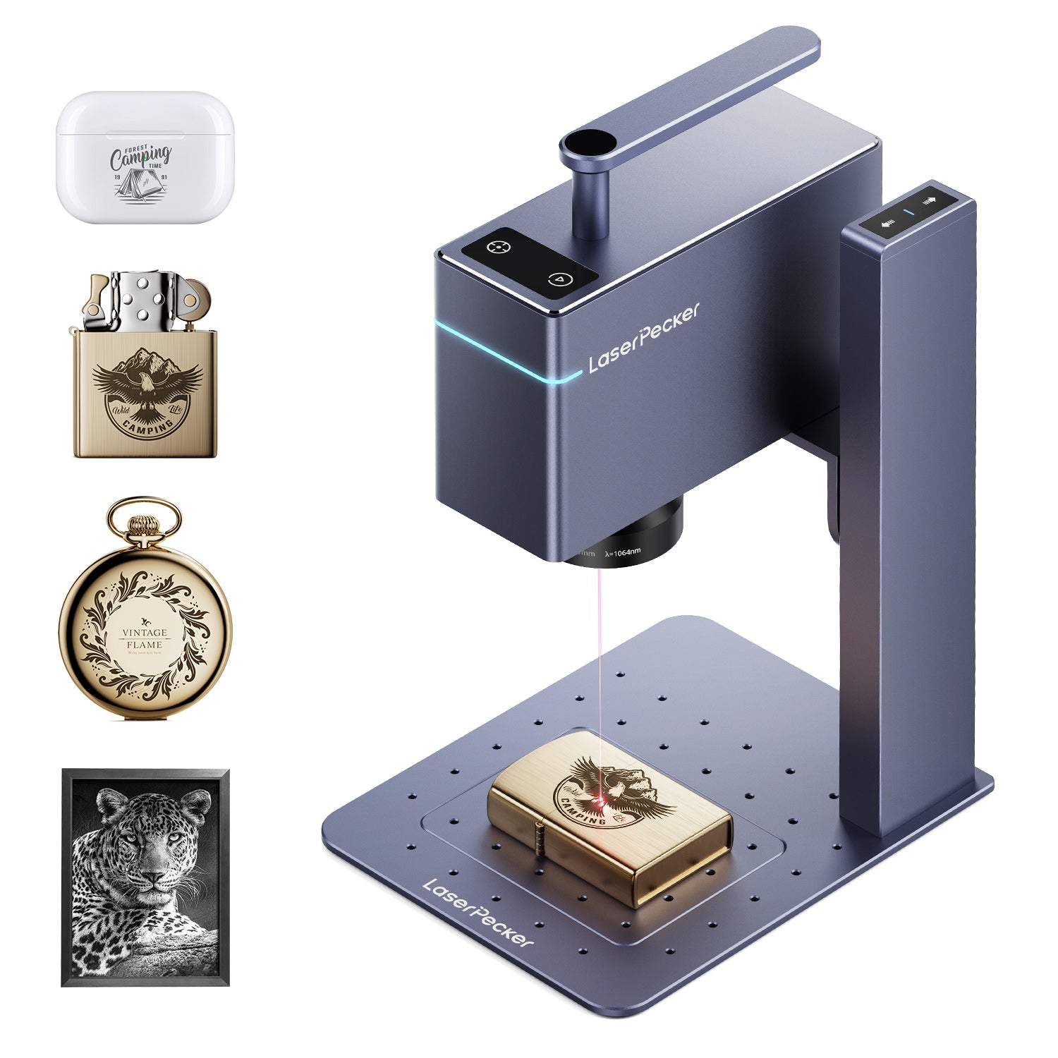 LaserPecker LP3 - High Precision Metal & Plastic Laser Engraver