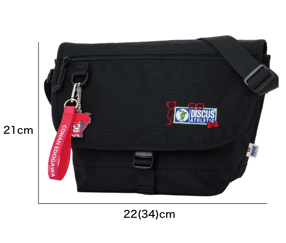 名探偵コナンから、DISCUS ATHLETICのバッグがサックスバーで発売