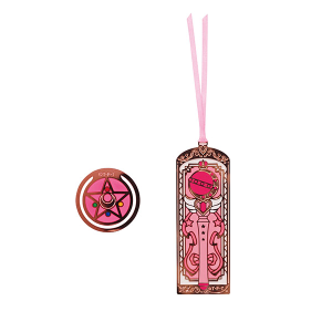 ストアオリジナル ポストカード付アクリルキーホルダー（ピンクハート