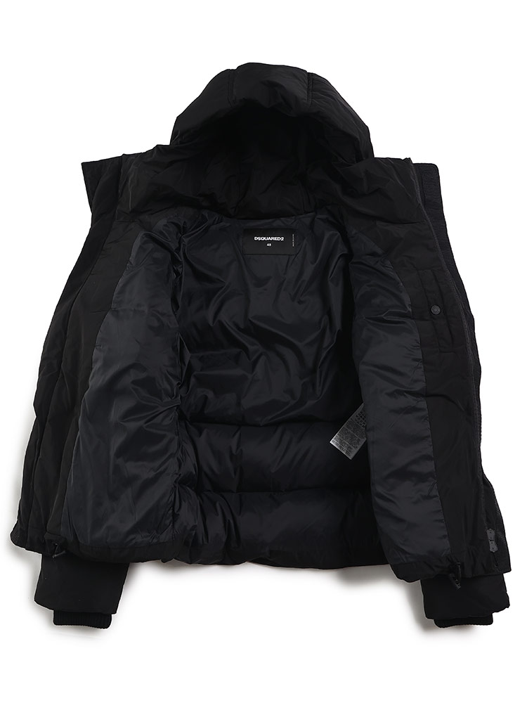 DSQUARED2 (ディースクエアード) インナーロゴ フルジップ ダウン