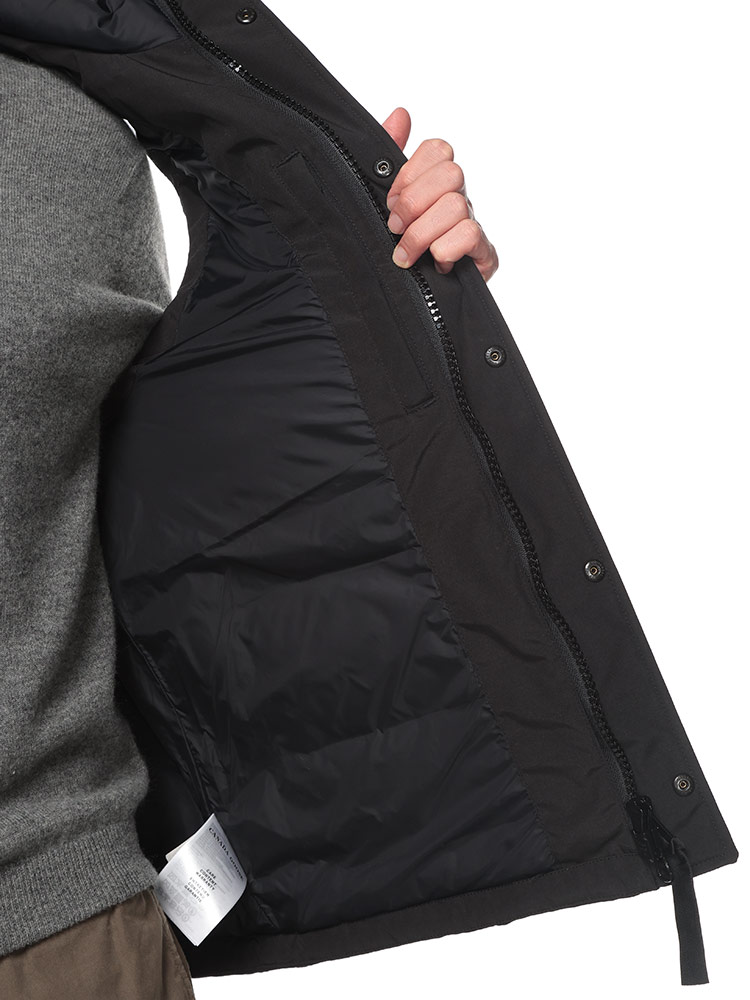 CANADA GOOSE (カナダグース) ロゴパッチ フルジップ ダウンベスト