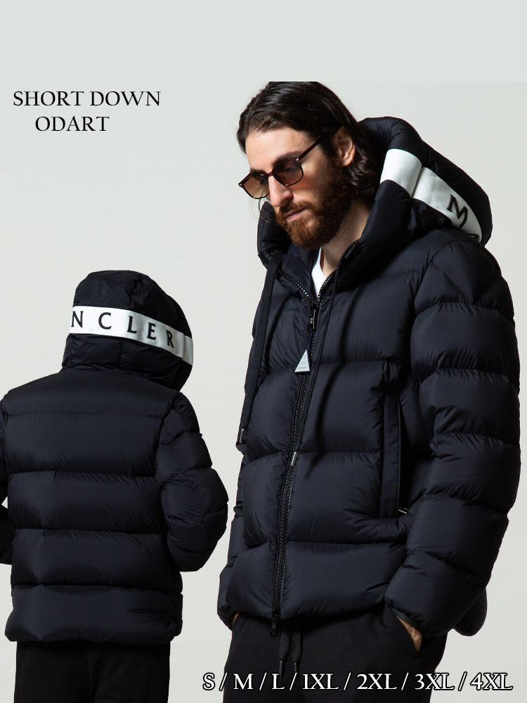 モンクレール メンズ MONCLER フード ロゴ ダウンジャケット ODART