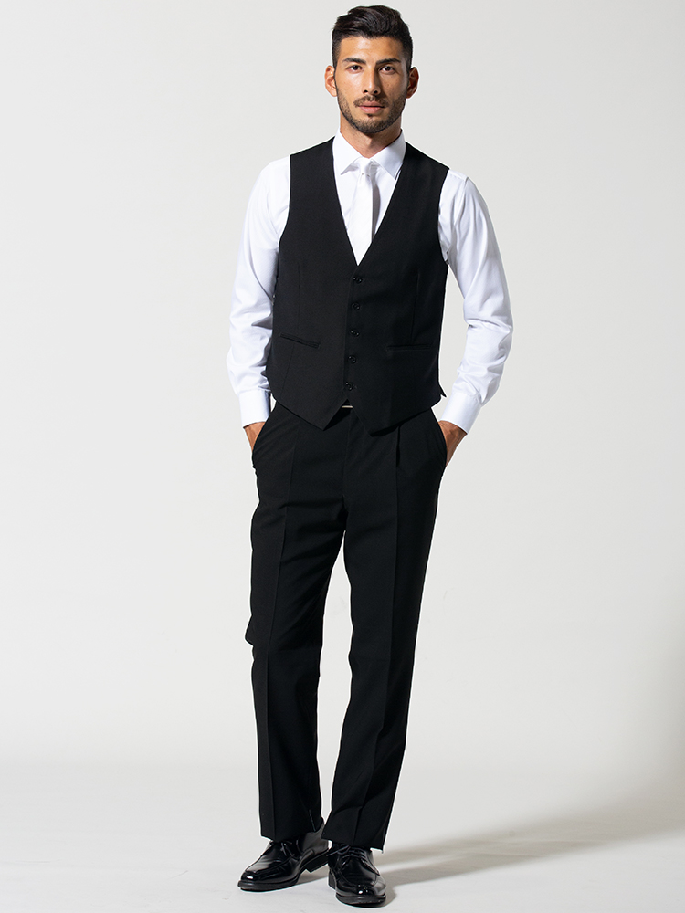 VITTORIO VENETO ヴィットリオ・ヴェネト 衿無し シンプル フォーマル