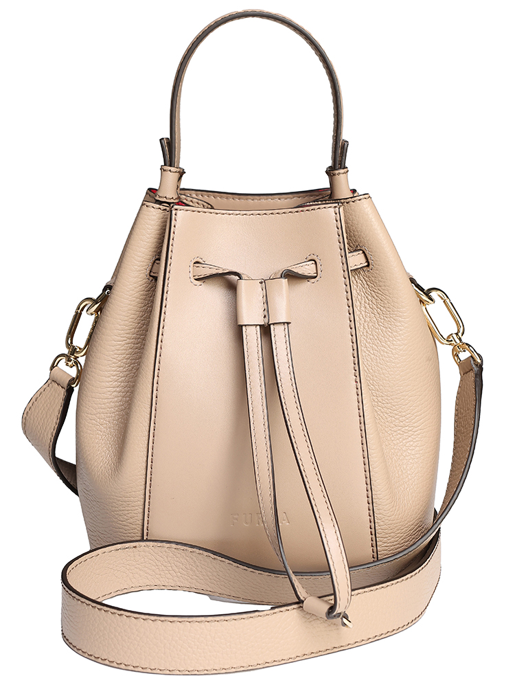 FURLA (フルラ) 2WAY レザー バケットハンドバッグ FRLWB00353