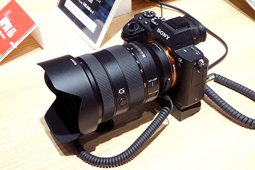 大注目のズームレンズ「FE 24-105mm F4 G OSS（SEL24105G）」見てき