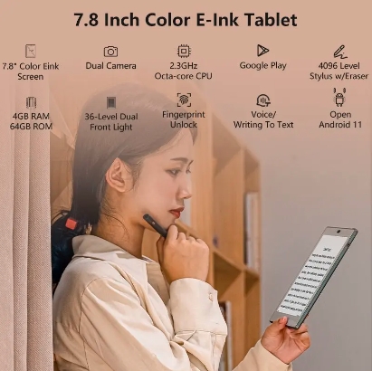 Bigme S6 Color + Lite - Advanced E-Ink Reader for Professionals