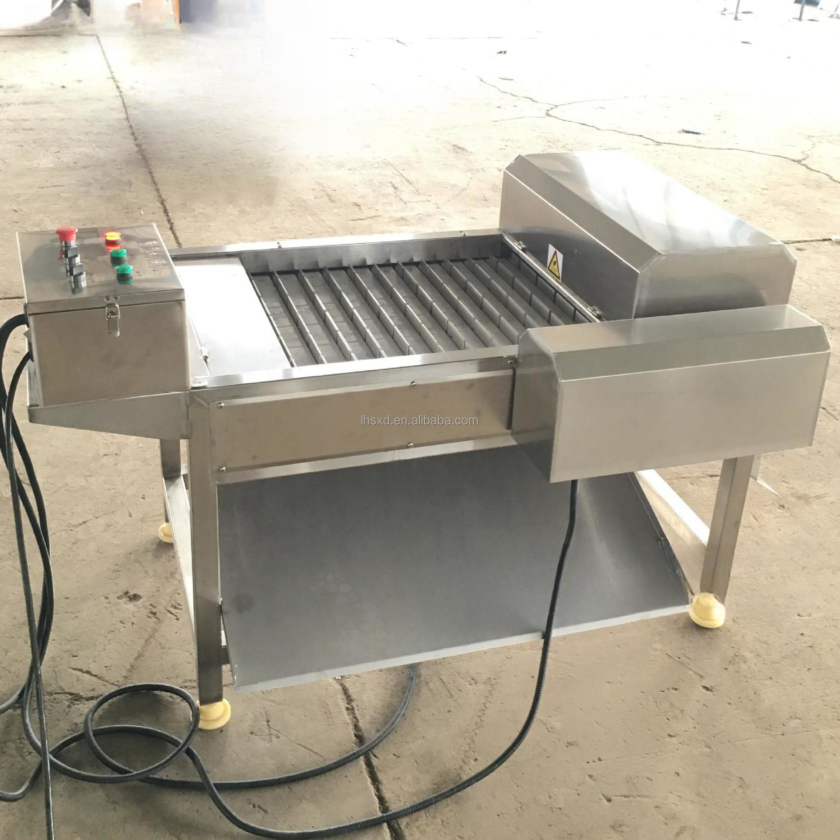 冷凍魚切断機/マグロ魚セグメント脱頭機/頭尾切断機/カツオ切断機