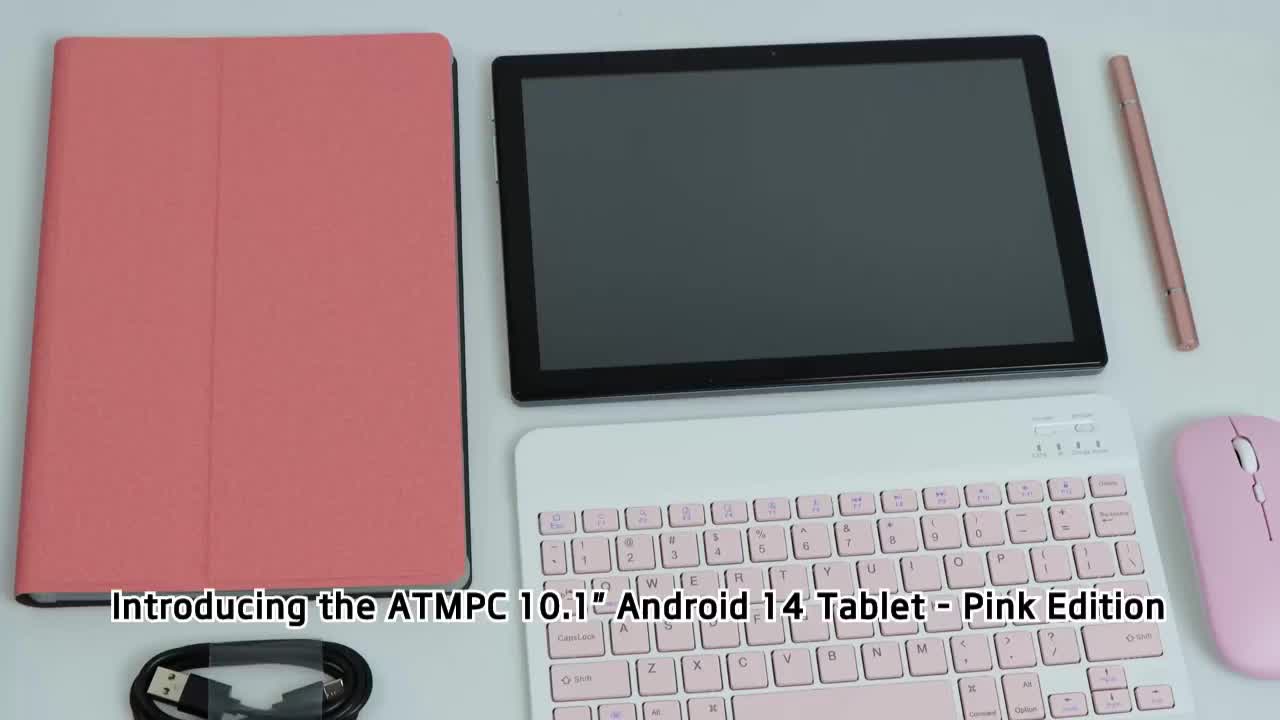 10.1インチ Android 15 タブレットPC 4GB RAM 128GB 大人向け WiFi BT
