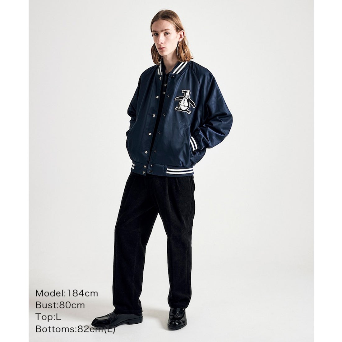 penguin BY MUNSINGWEAR ナイロンスタジアムジャンパー -ファッション
