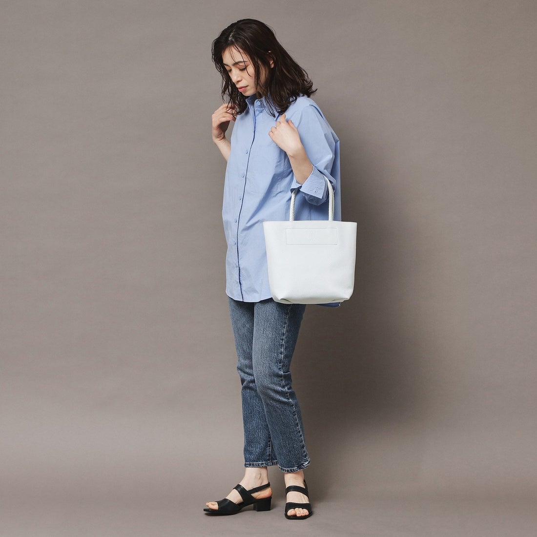 ヒロフ HIROFU 【チェスタ】レザートートバッグ M 本革 （商品番号