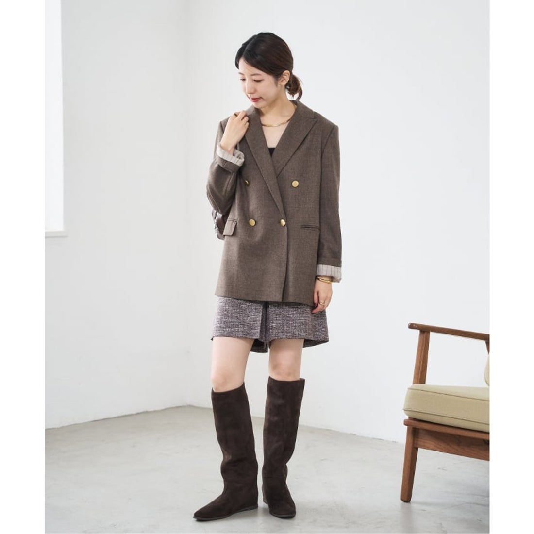 ル タロン LE TALON 《追加》2cmワイドシャフトロングブーツ