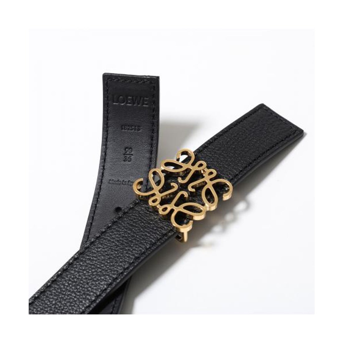 ロエベ LOEWE LOEWE ベルト E821Z26X08 リバーシブル アナグラム