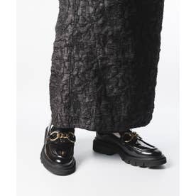 ルカ グロッシ Luca Grossi チェーンリングローファー （ブラック