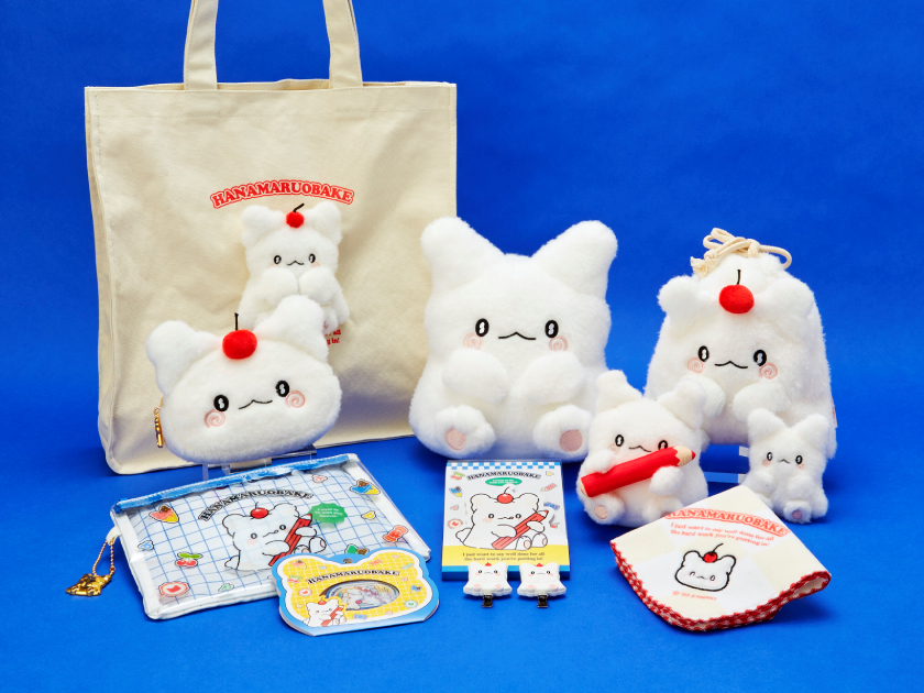 はなまるおばけ」初のデザインシリーズグッズがサンリオにて発売