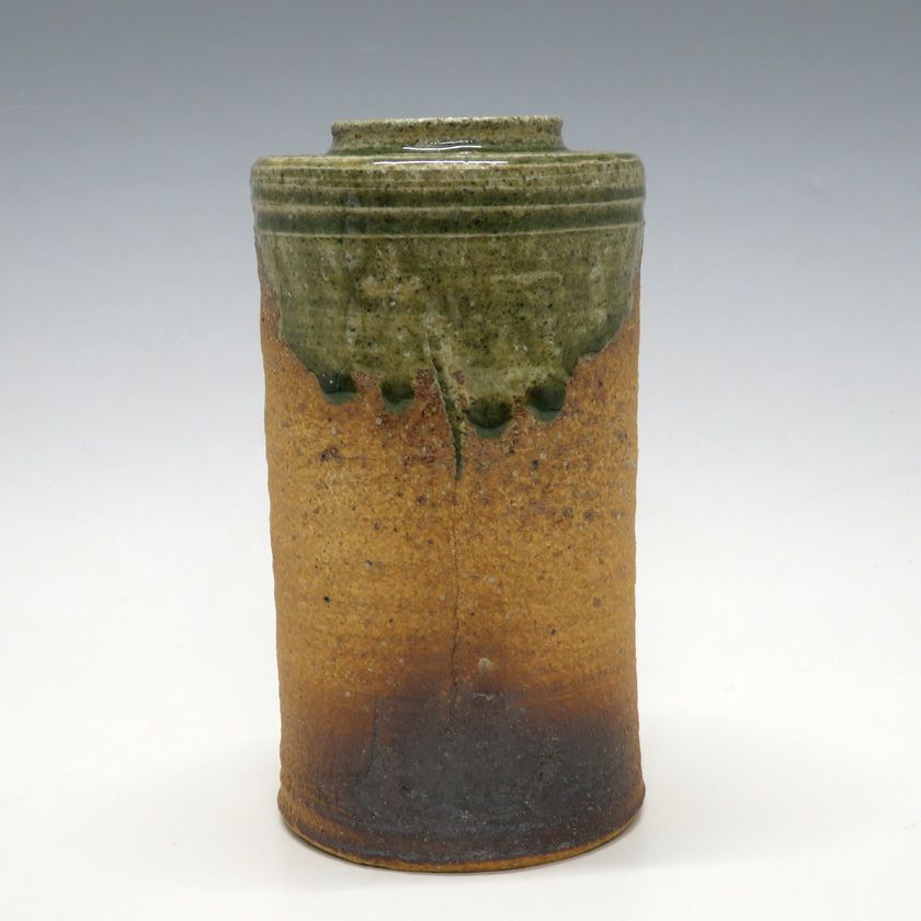 茶道具 花入（はないれ） 信楽焼 旅枕 掛花入 宇田 佐平 | 千年の香り