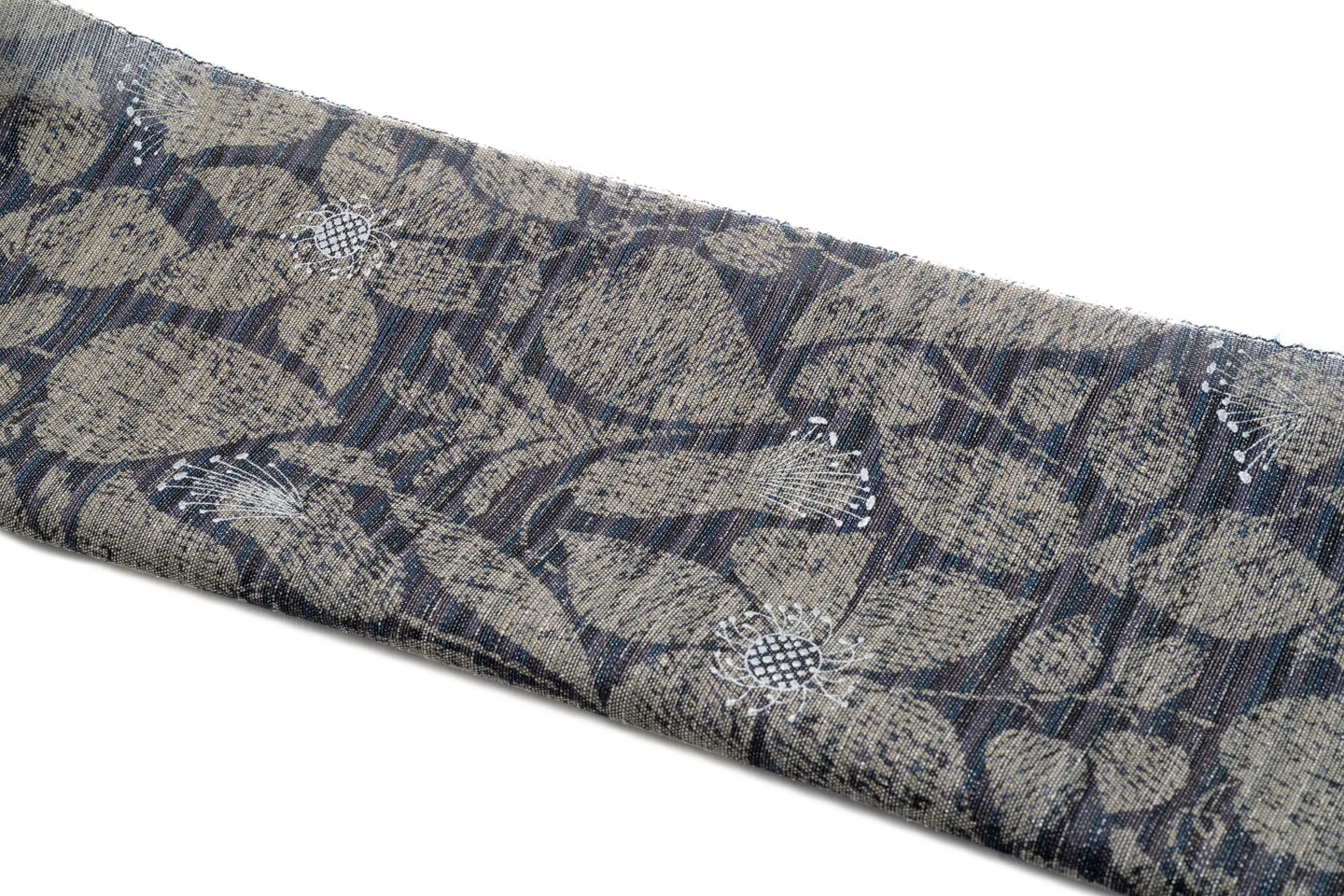 生産限定品【松皮染（九寸名古屋帯）風姿柄/上品綟＋型染め】| 仙福屋宗介