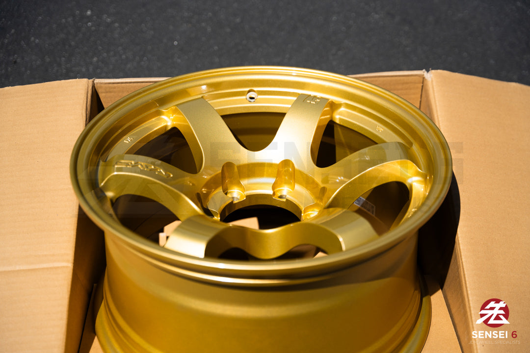 Gram Lights 57DR-X / 17x8.5 -10 / 6x139.7 / E8 Gold (EGP) – Sensei 6