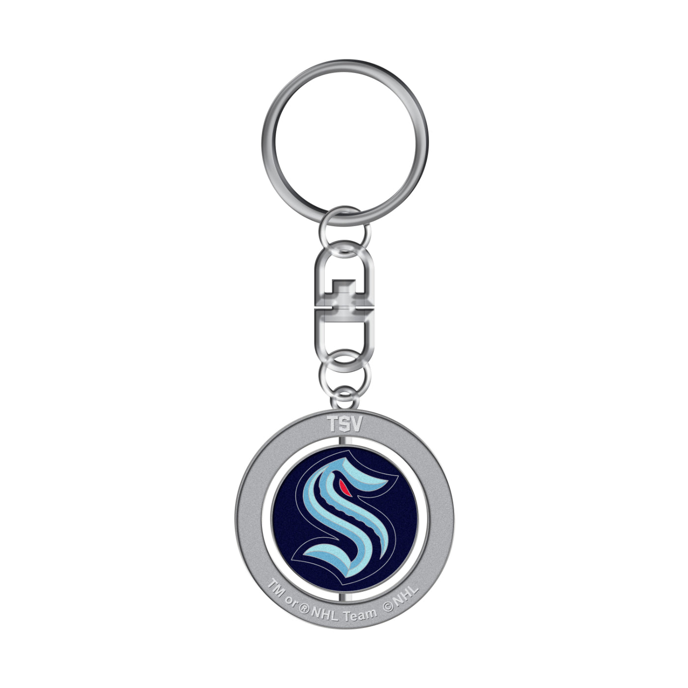 Seattle Kraken Spinner Logo Keychain – Seattle Hockey Team Store