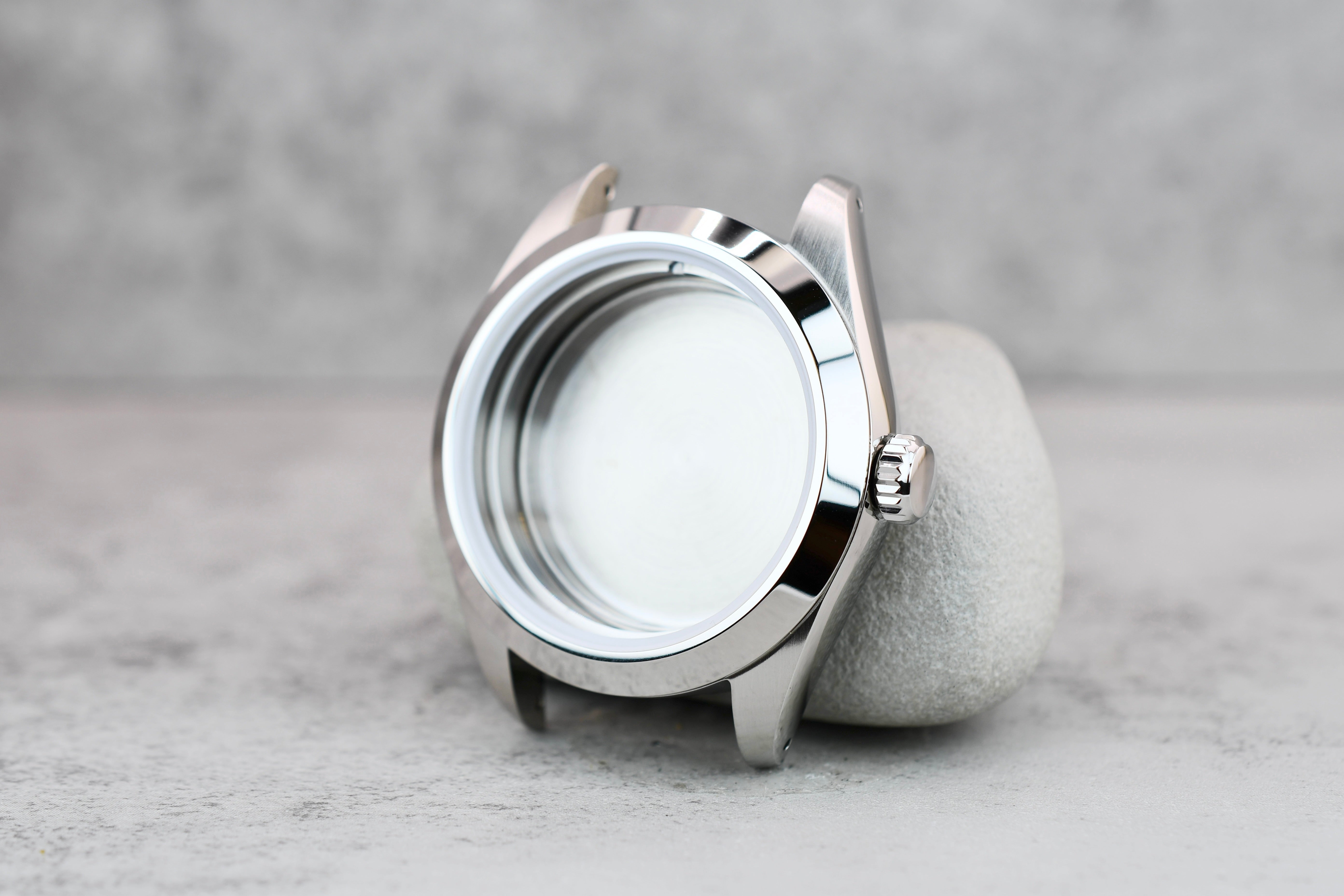 Polished Silver Explorer Case Bundle v2, 39mm - New – Secondhand Mods