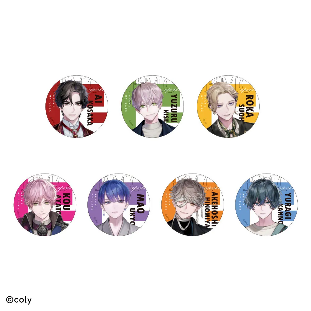 ブレイクマイケース』 缶バッジ～本部&交際部～Vol.2｜プライズ・くじ