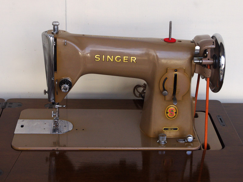 No.622 SINGER 191U シンガー製 家庭用足踏みミシン：アンティーク