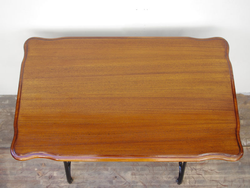 No.920 SINGER 足踏みミシンの鉄脚テーブル：アンティークミシン修理士