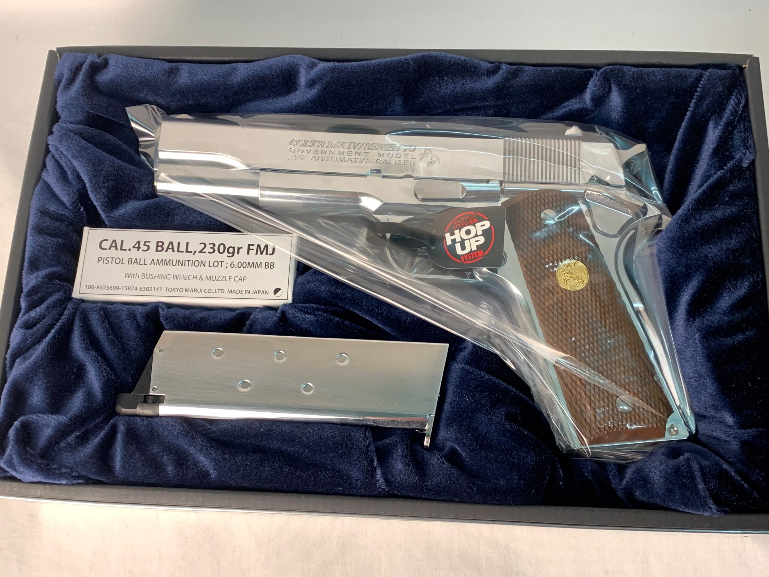 COLT GOVERNMENT Series'70 nickel Finish | サバイバルフィールドユニット