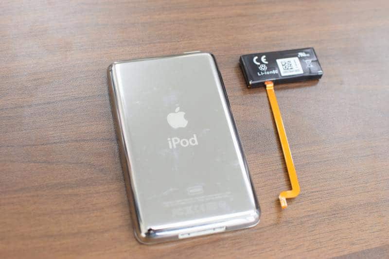 iPod Classic】電池の持ちが悪い！【バッテリー交換：4,800円