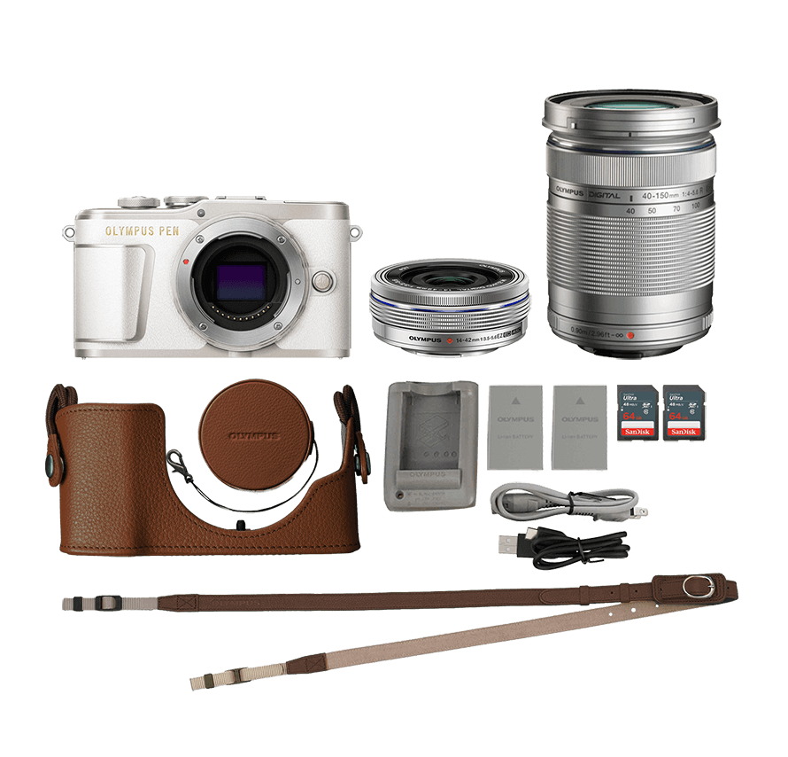 レンタル] オリンパス/OLYMPUS PEN E-PL9 標準&望遠レンズセット