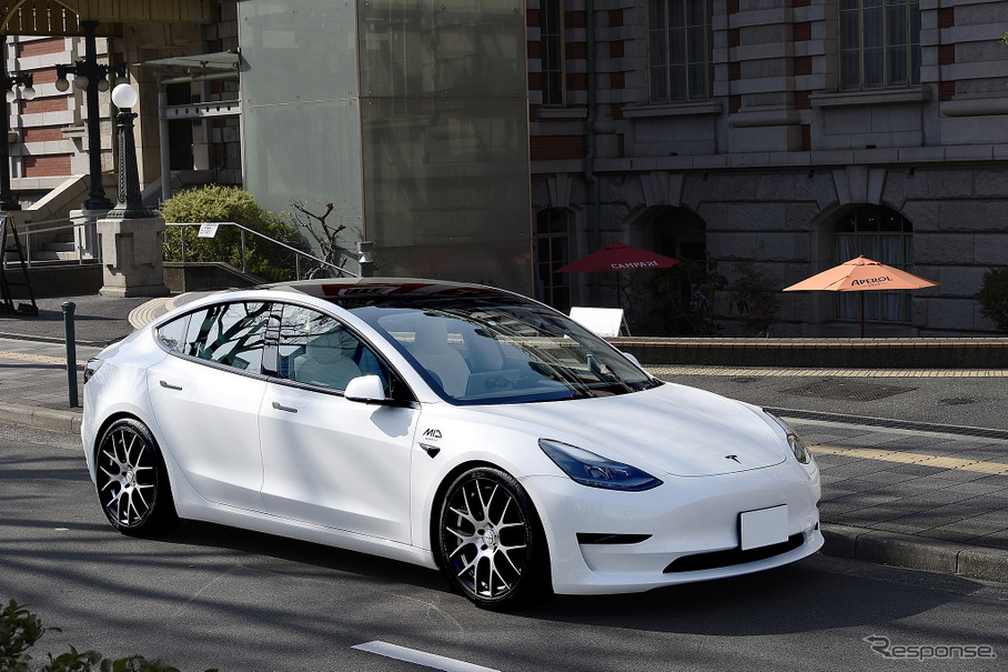 テスラのスタイリングに差を付ける！モデル3専用ホイールがMIDから