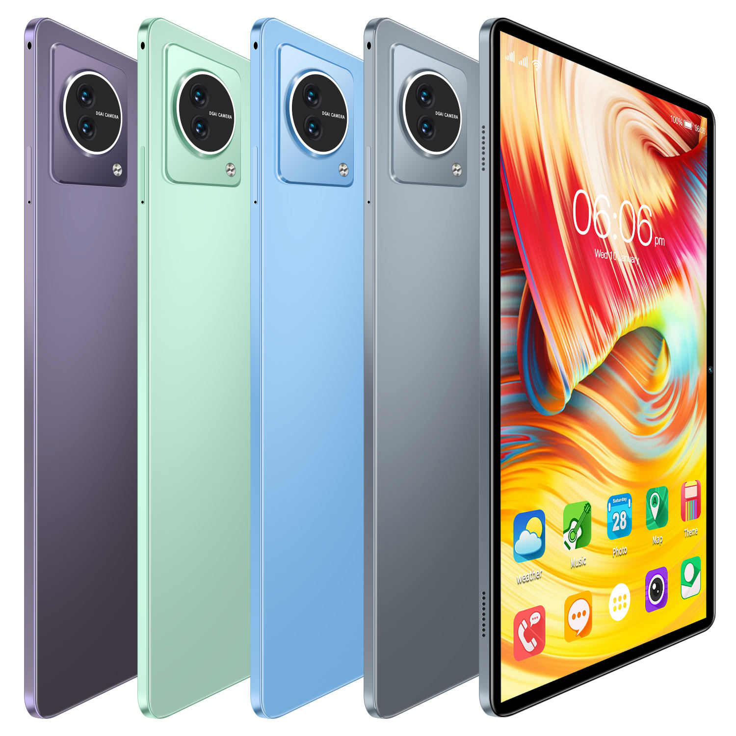 V10 新型 10.1インチ Android 12.0 タブレット 大画面 RAM 6GB+ROM